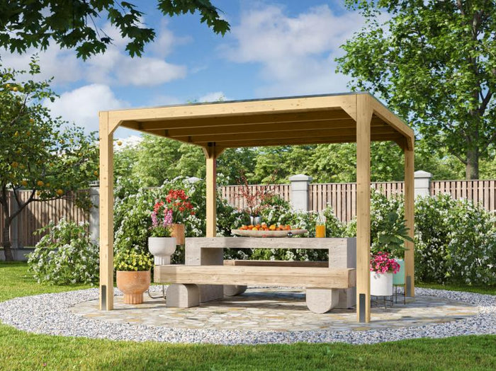 Karibu Pavillon Cubus natur