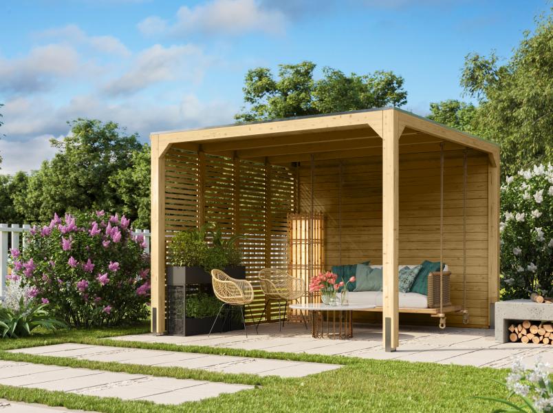 Karibu Pavillon Cubus natur