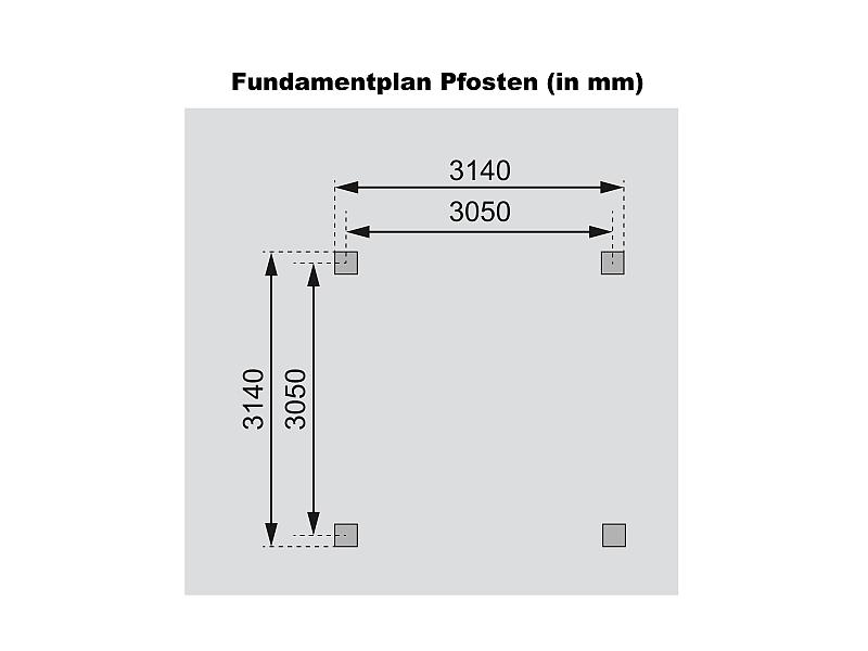 Karibu Pavillon Cubus natur