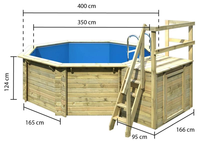 Karibu Pool Modell 1 Variante B