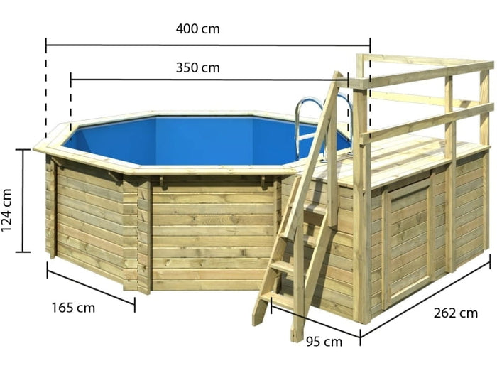 Karibu Pool Modell 1 Variante C