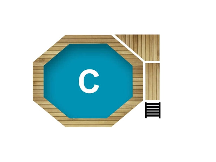 Karibu Pool Modell 1 Variante C