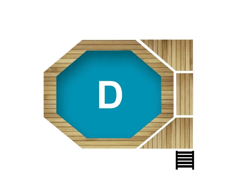 Karibu Pool Modell 2 Variante D