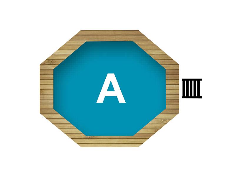 Karibu Pool Modell 2 X kdi - Folie Blau