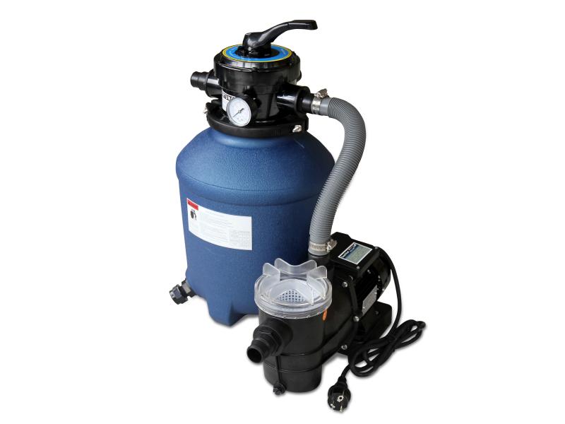 Karibu Pool Modell 4 Variante B, mit Terrasse, inkl. Filterpaket und Skimmer