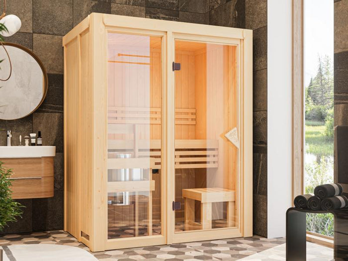 Karibu Sauna Avari 1 - ohne Ofen - ohne Dachkranz