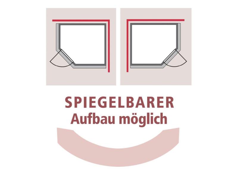 Karibu Sauna Carin inkl. 9 kW Ofen integr. Steuerung mit energiesparender Saunatür - mit Dachkranz -