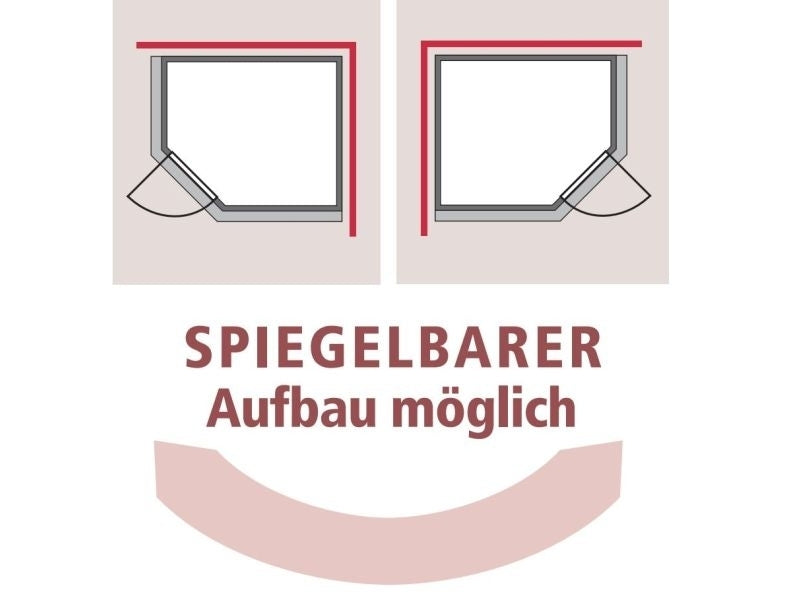 Karibu Sauna Mia inkl. 9 kW Ofen integr. Steuerung, mit klassicher Saunatür -mit Dachkranz-