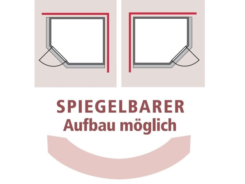 Karibu Sauna Mia inkl. 9 kW Ofen integr. Strg mit energiesparender Saunatür -mit Dachkranz-