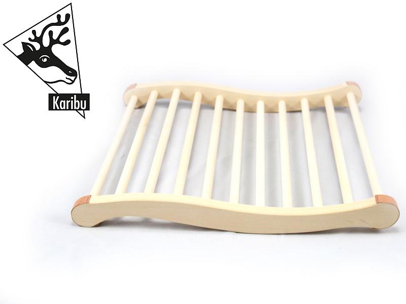 Karibu Sauna Rückenlehne ergonomisch