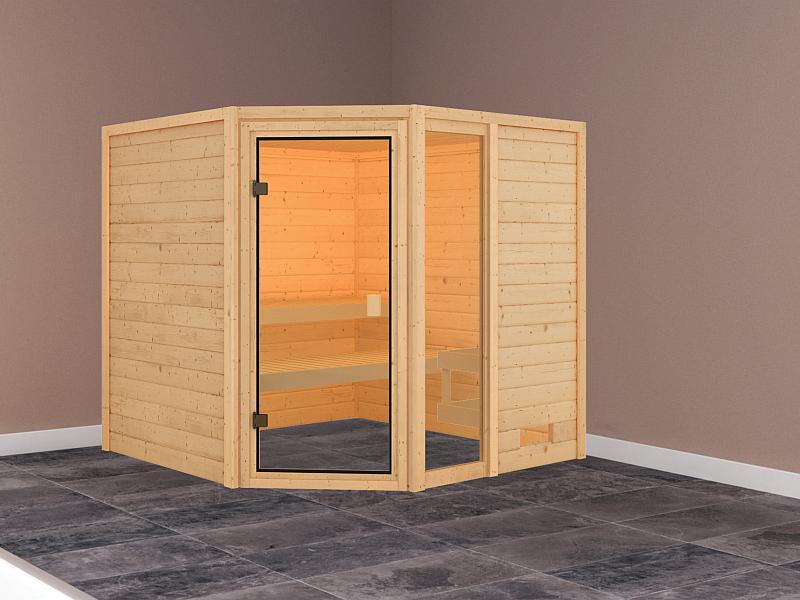 Karibu Sauna Tabea 38 mm