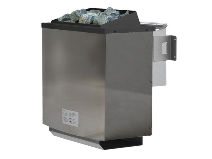 Karibu Sauna Variado inkl. 9 kW Bioofen ext. Steuerung, mit klassischer Tür -ohne Dachkranz-