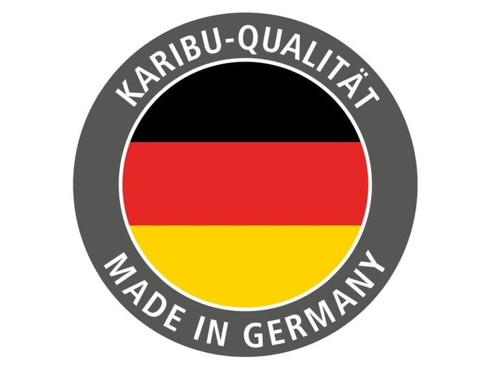 Karibu Sauna Variado inkl. 9 kW Ofen integr. Steuerung, mit Energiespartür -ohne Dachkranz-