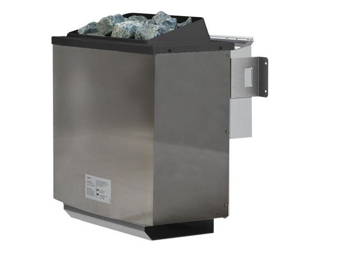 Karibu Saunahaus Hytti 3  38 mm - inkl. 9 kW Bioofen ext. Steuerung - inkl. Energiespartür und Fußbo