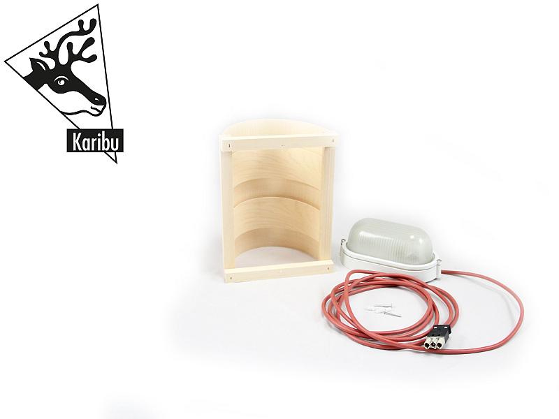 Karibu Saunaleuchte Classic Plug and Play