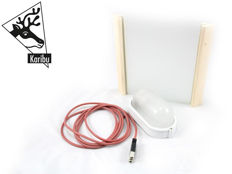 Karibu Saunaleuchte Premium Plug and Play