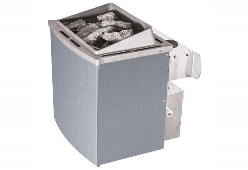 Karibu Saunaofen 9 kW integrierte Steuerung mit Steinen