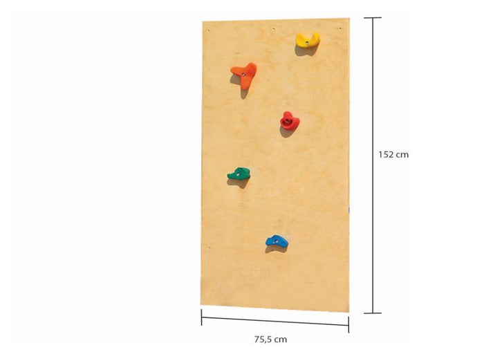 Karibu Spielturm Luis Satteldach + Rutsche blau + Doppelschaukelanbau Klettergerüst + Kletterwand