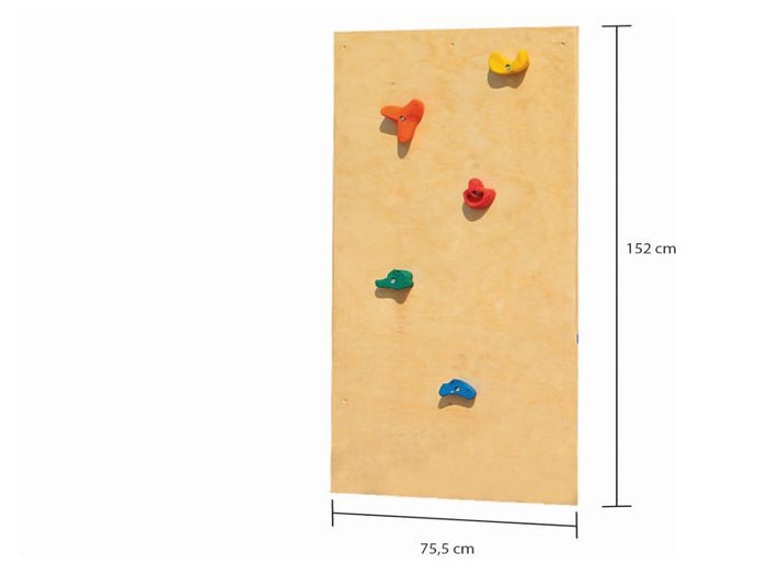 Karibu Spielturm Luis Satteldach + Rutsche rot + Doppelschaukel + Kletterwand