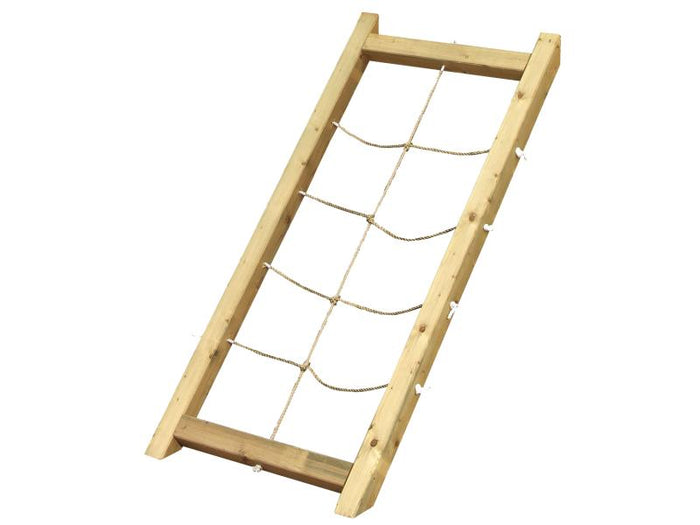 Karibu Stelzenhaus Frieda + Doppelschaukel + Netzrampe