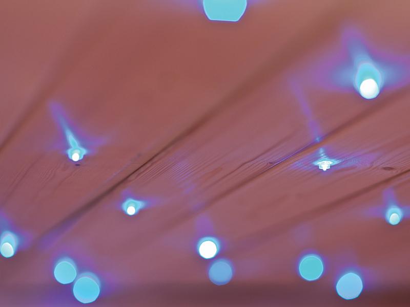 Karibu Sternenhimmel Farblichtanwendung LED