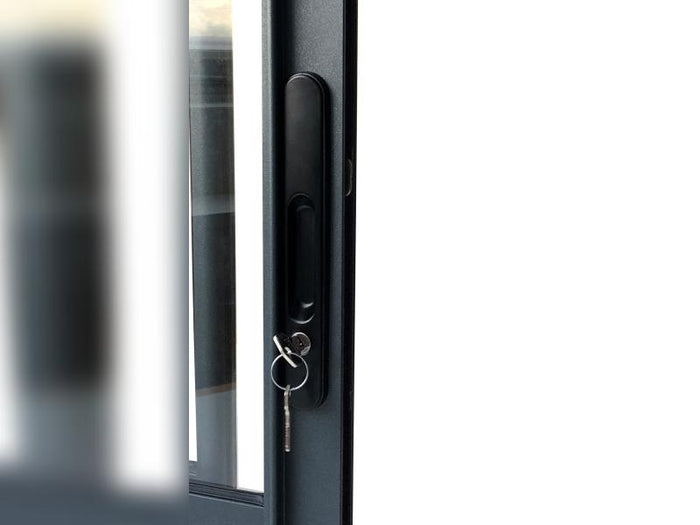 Karibu Studio Dice 3 natur 38 mm, inkl. Fußboden und selbstklebende Dachfolie