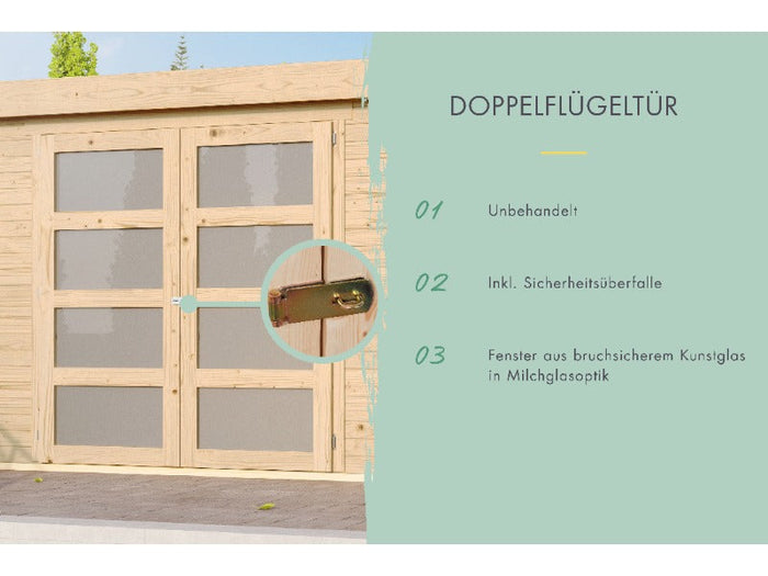 Karibu Systemhaus Mühlentrup 1 naturbelassen 19 mm