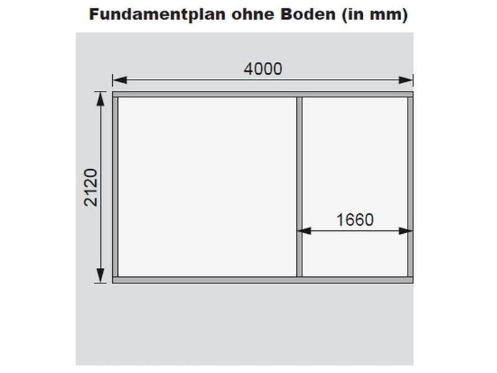 Karibu Systemhaus Mühlentrup 1 terragrau 19 mm