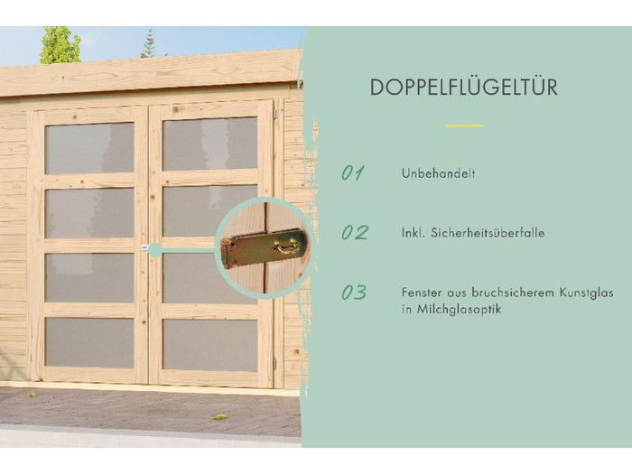 Karibu Systemhaus Mühlentrup 2 naturbelassen 19 mm