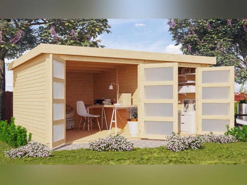 Karibu Systemhaus Mühlentrup 3 naturbelassen 19 mm