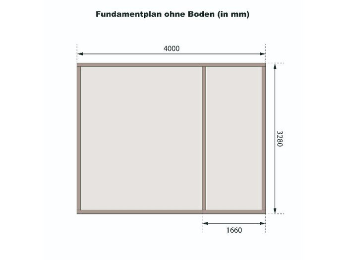 Karibu Systemhaus Mühlentrup 3 naturbelassen 19 mm