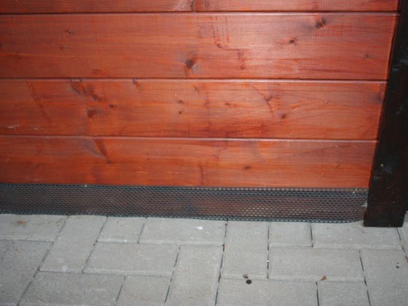 Lüftungsgitter für Unterleger 500 cm 4 Stück