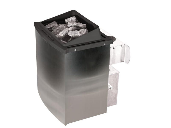 Osb smart choice Saunahaus Hella 2 38 mm - inkl. 9 kW Ofen integr. Steuerung - mit Dacheindeckung u