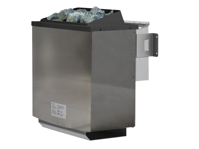 Osb smart choice Saunahaus Hella 2 38 mm - inkl. 9 kW Bioofen ext. Steuerung - mit Dacheindeckung u