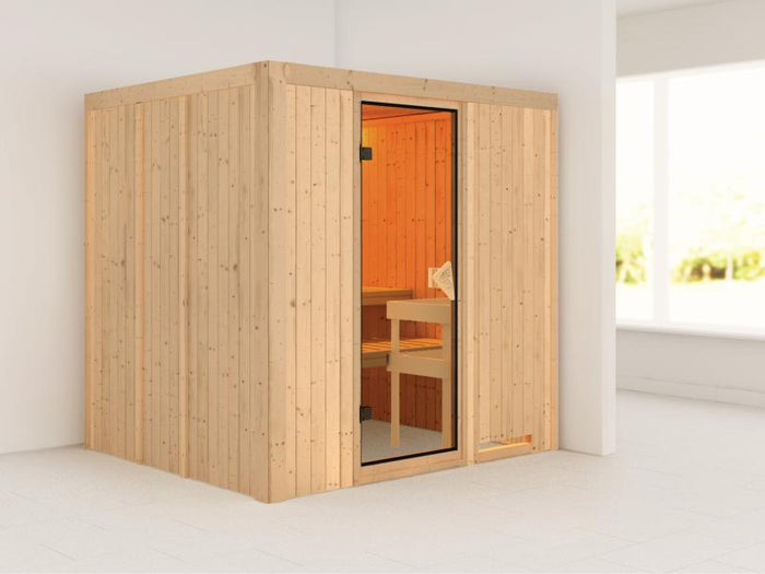 Sodin - Karibu Sauna ohne Ofen - ohne Dachkranz -