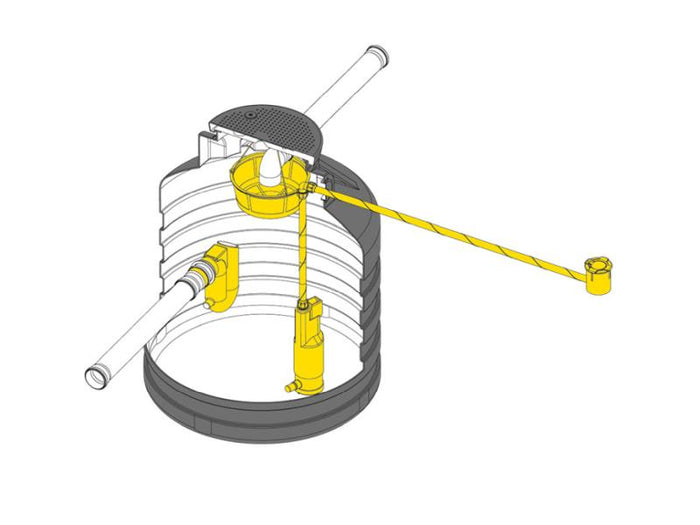 Speidel Mini Zisterne 1000 Liter Komplett-Set