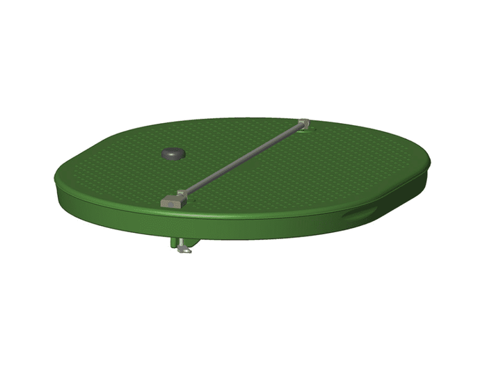 Speidel Trinkwasserset mit Deckeldichtung, Be- und Entlüftungsstutzen und Lochsäge