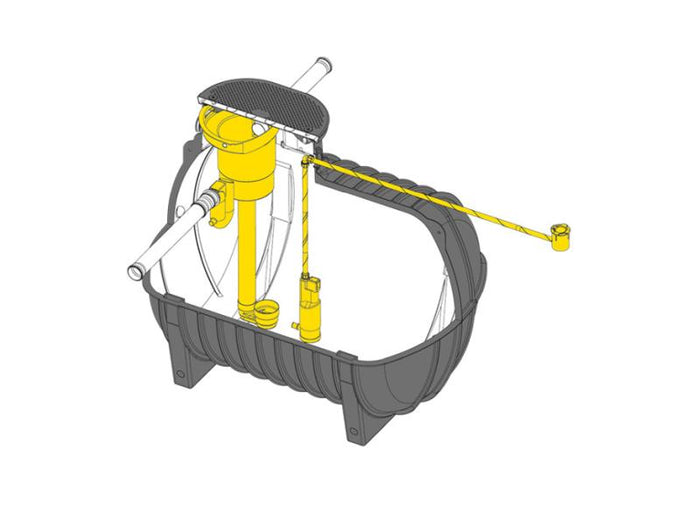 Speidel Zisternen Komplett-Set Garten Standard 3000 Liter