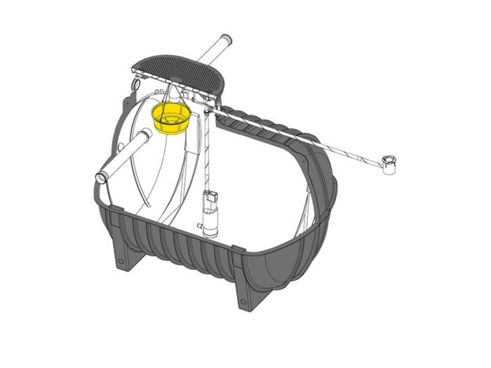 Speidel Zisternen-Set Garten Eco 7500 Liter mit Tankabdeckung und Korbfilter