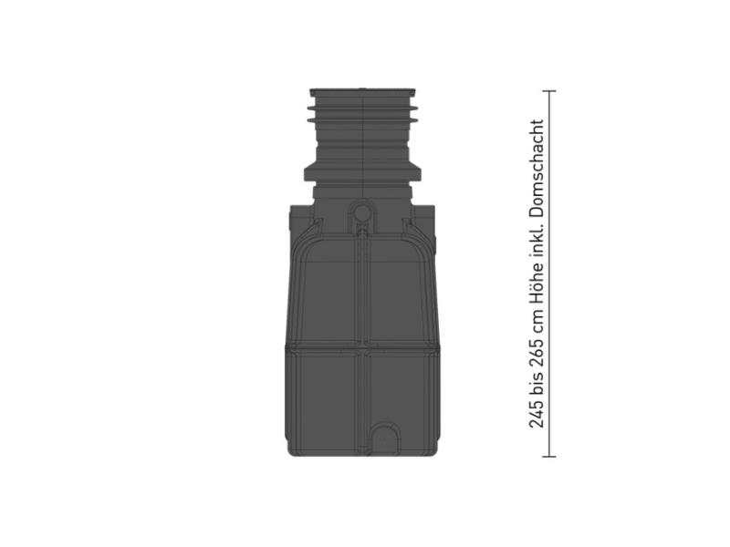 Speidel Zisternen-Set Schmaltank 3000 Liter