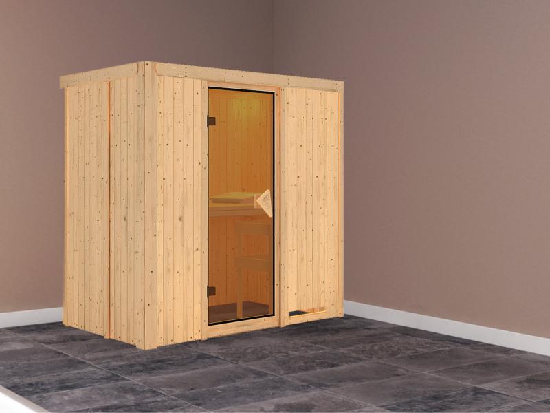 Variado - Karibu Sauna Multifunktionskabine ohne Ofen