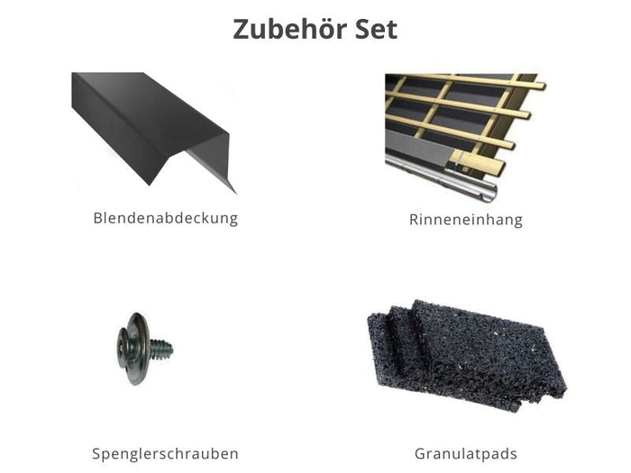 Zubehör Set für Karibu Gartenhaus Merseburg 3