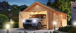Holzgarage
