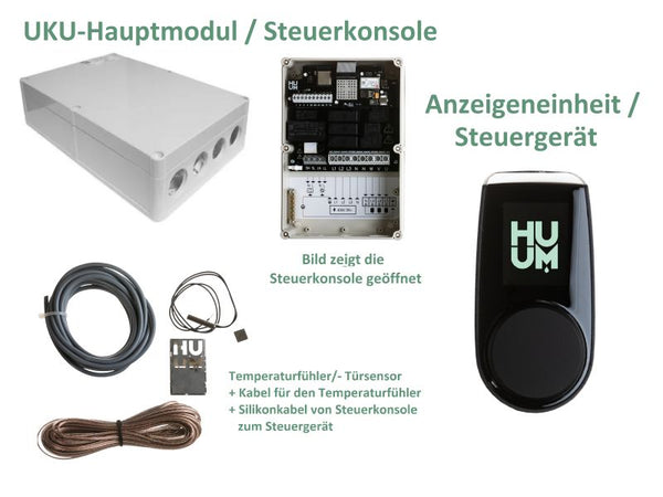 Karibu Elektronische Saunaofensteuerung Huum "UKU WIFI" mit App Steuerung
