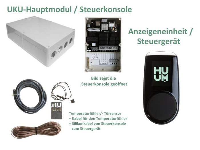 Karibu Elektronische Saunaofensteuerung Huum "UKU WIFI" mit App Steuerung