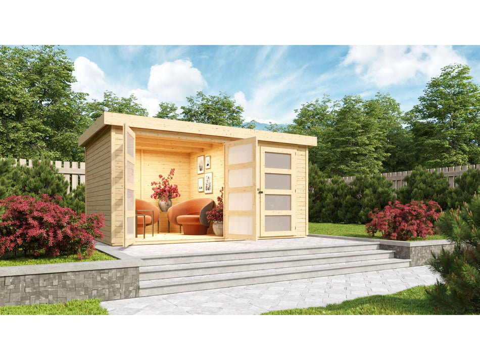 Karibu Systemhaus Mühlentrup 2 naturbelassen 19 mm