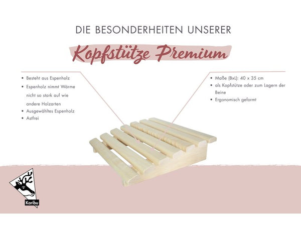 Karibu Kopfstütze Premium