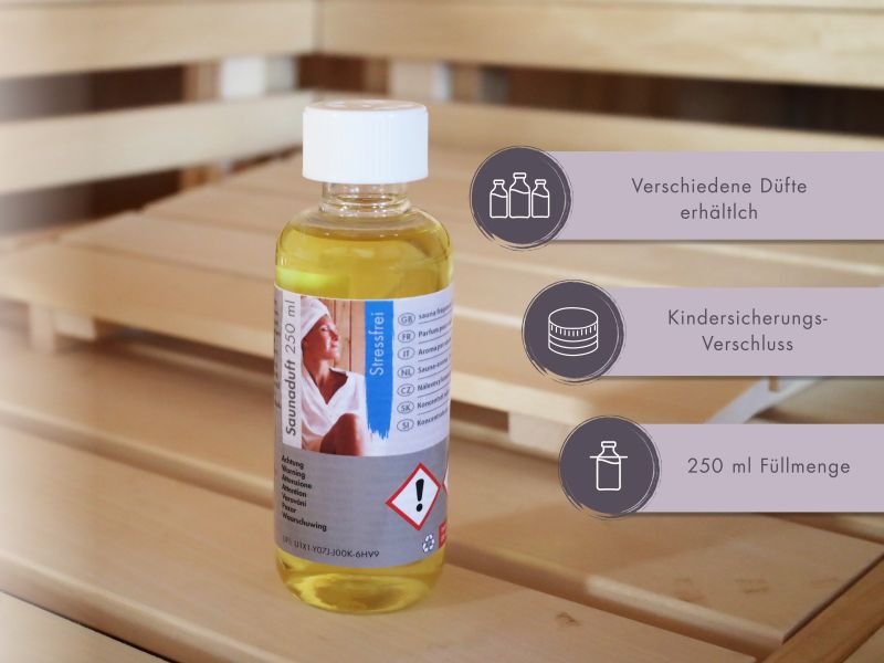 Karibu Sauna Aufgusskonzentrat Stressfrei (Limette/Papaya/Zitrone)