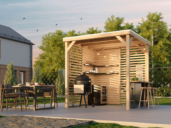 Karibu Pavillon Cubeco, natur