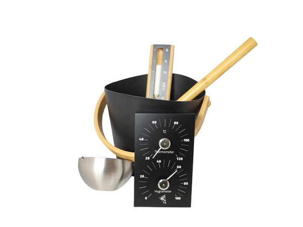 Karibu Saunazubehör-Set Premium 5-teilig